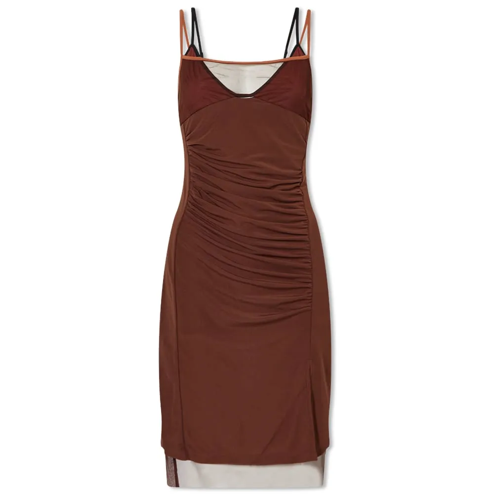 Helmut Lang Hosiery DressChocolate