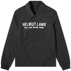 Helmut Lang Logo Stadium JacketBlack