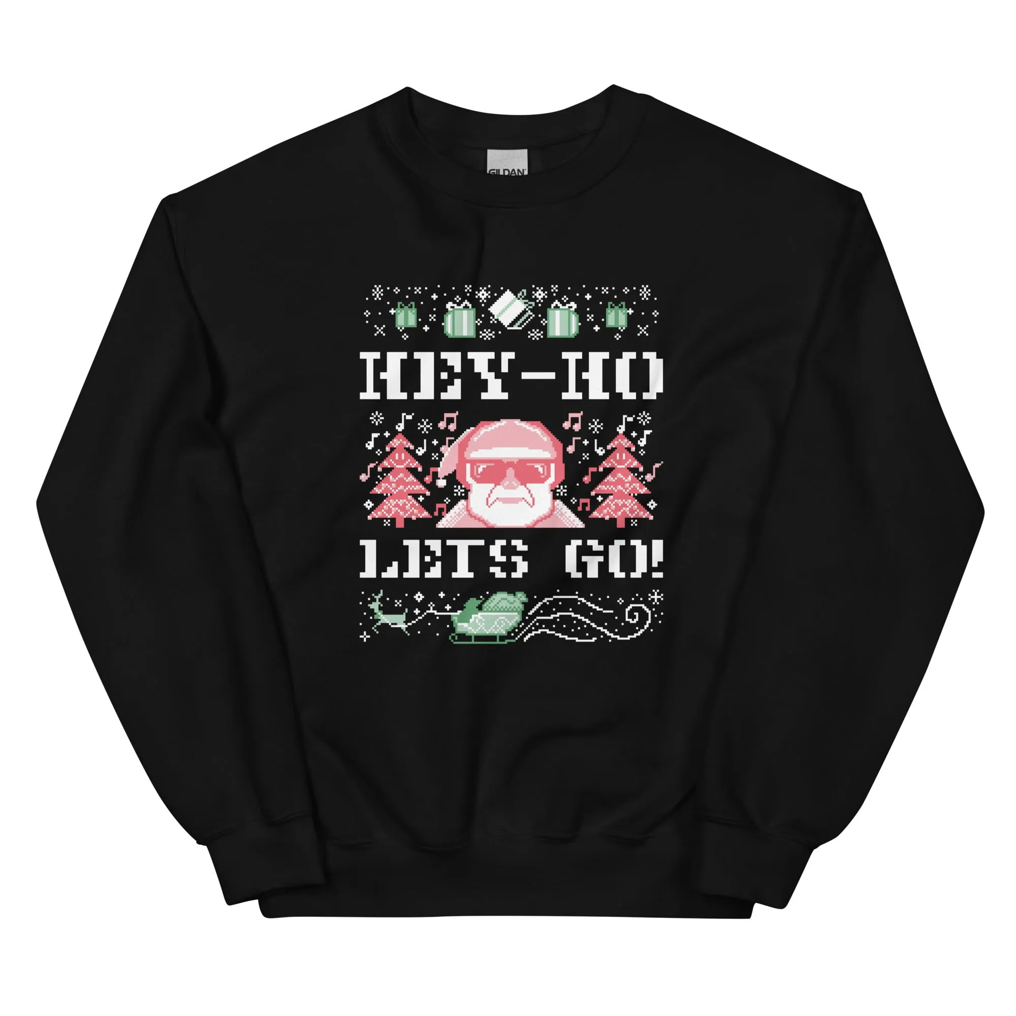 Hey Ho Let's Go! Ugly Christmas Sweatshirt