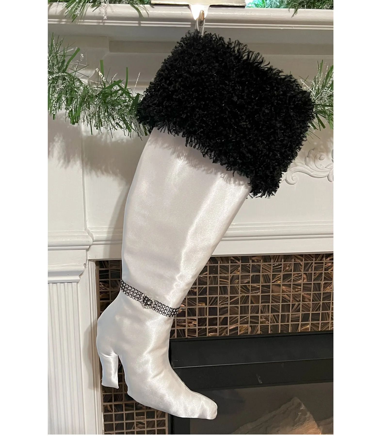 High Heel Boot Custom Christmas Stocking