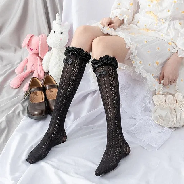 Japan Lolita Lace  Stockings