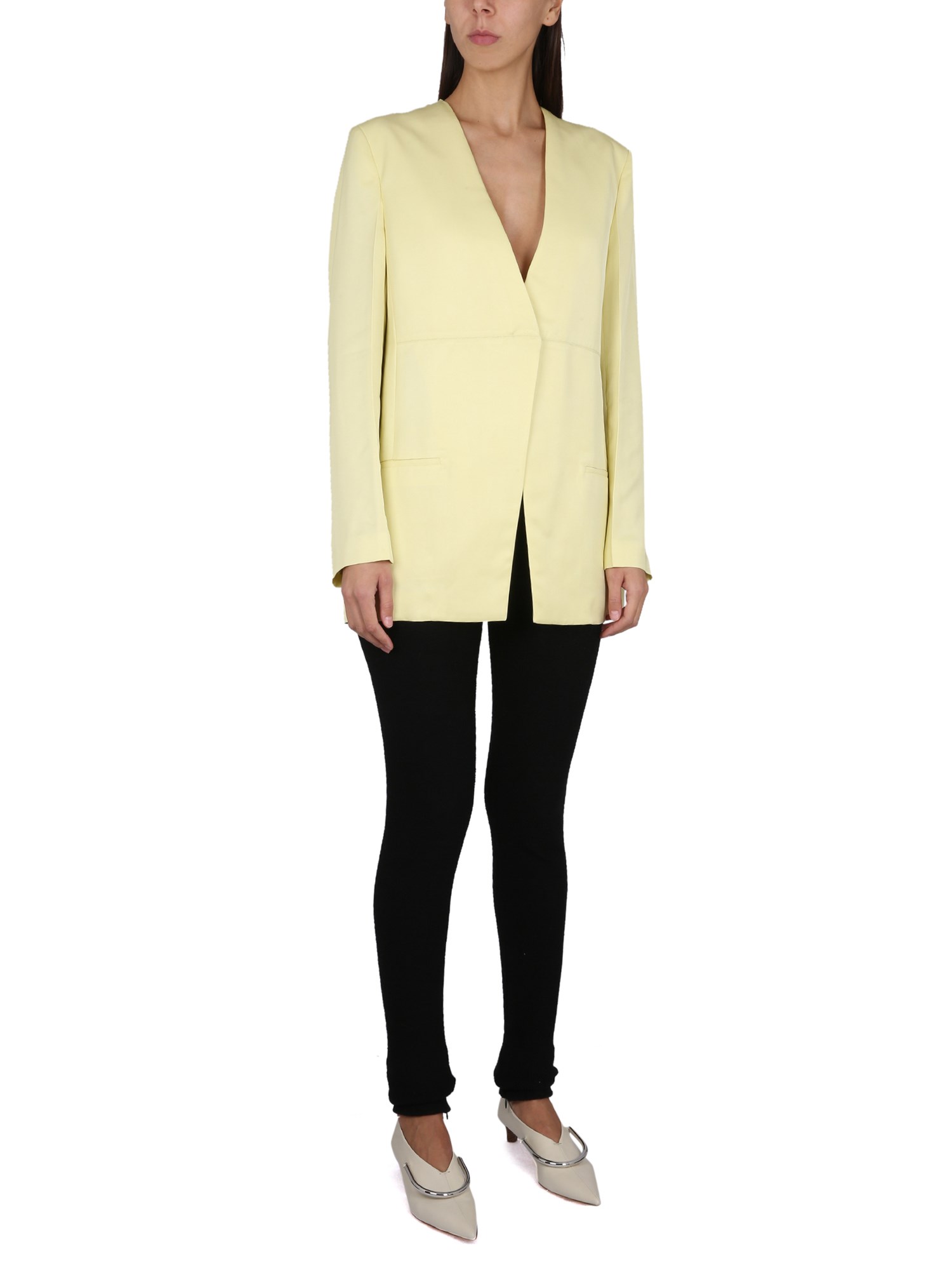 JIL SANDER    JACKET WITH BACK SLIT