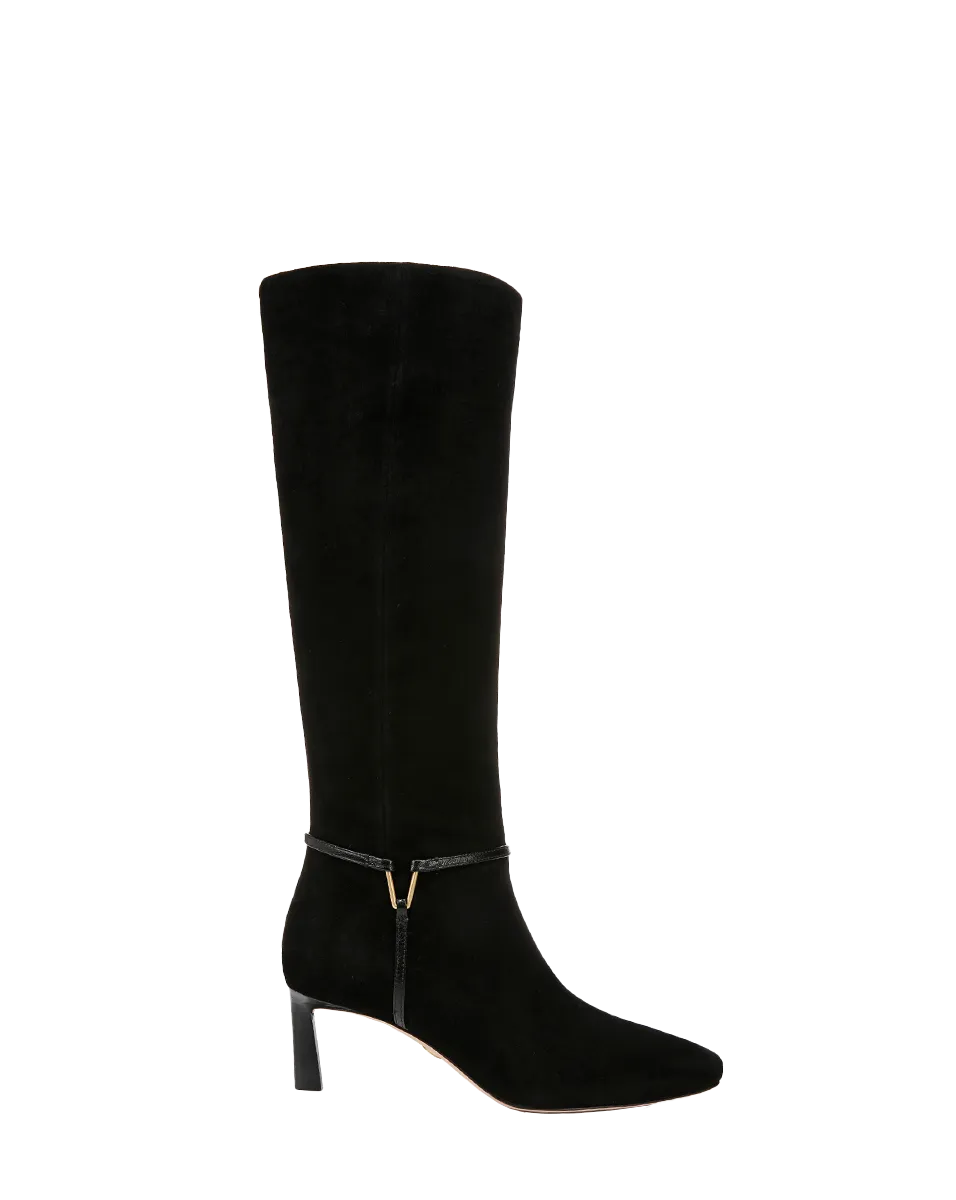 Kenzie Mid-Heel Tall Boot | Wide-Calf