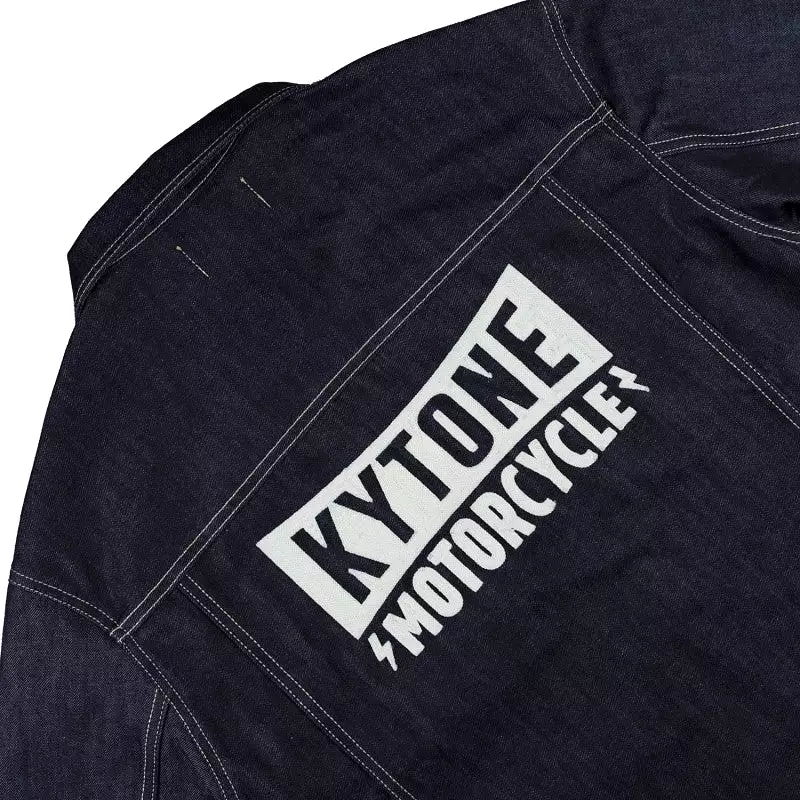 KYTONE Motorsport Go Big Embroidered Denim Jacket