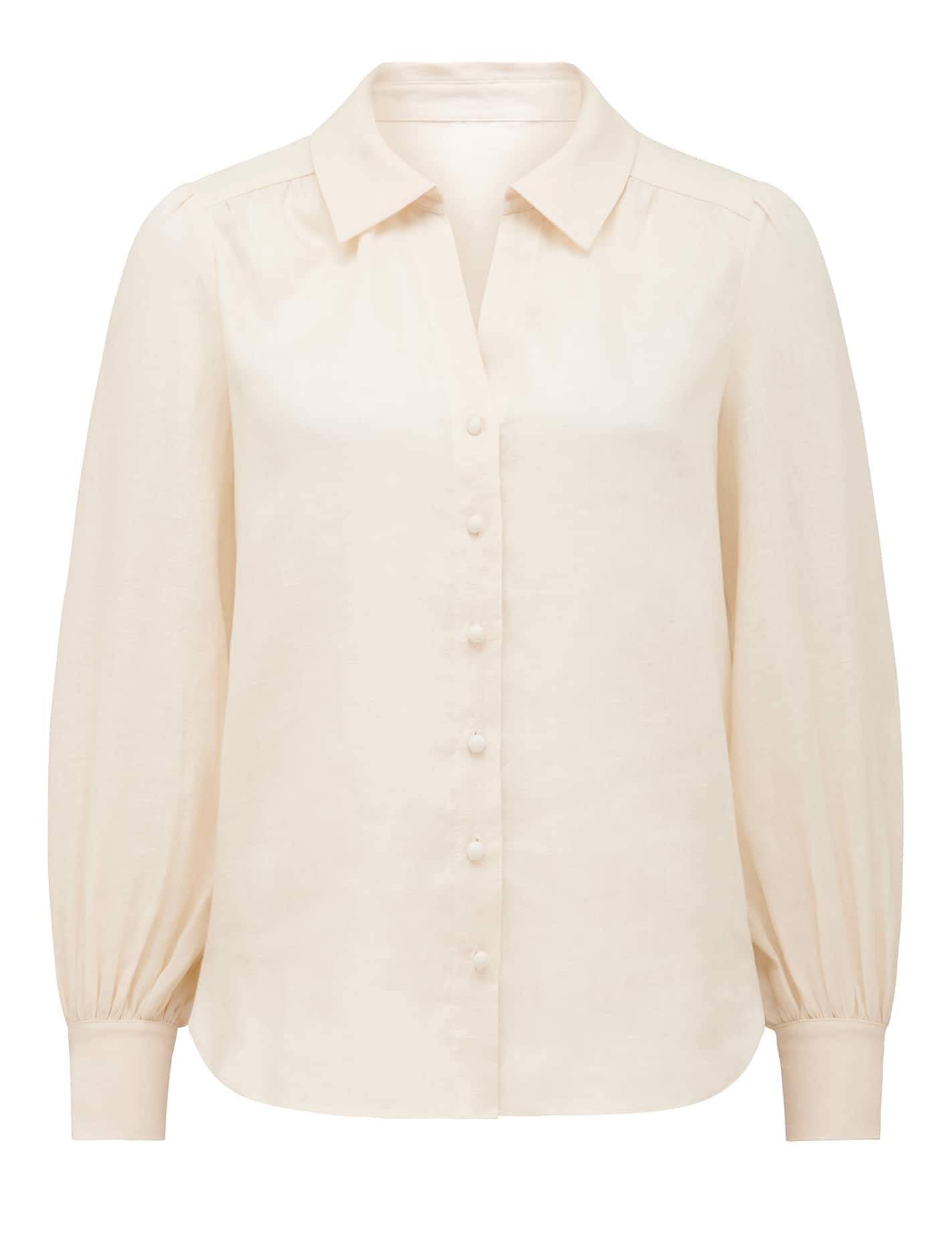 Lee Petite Linen Blouse