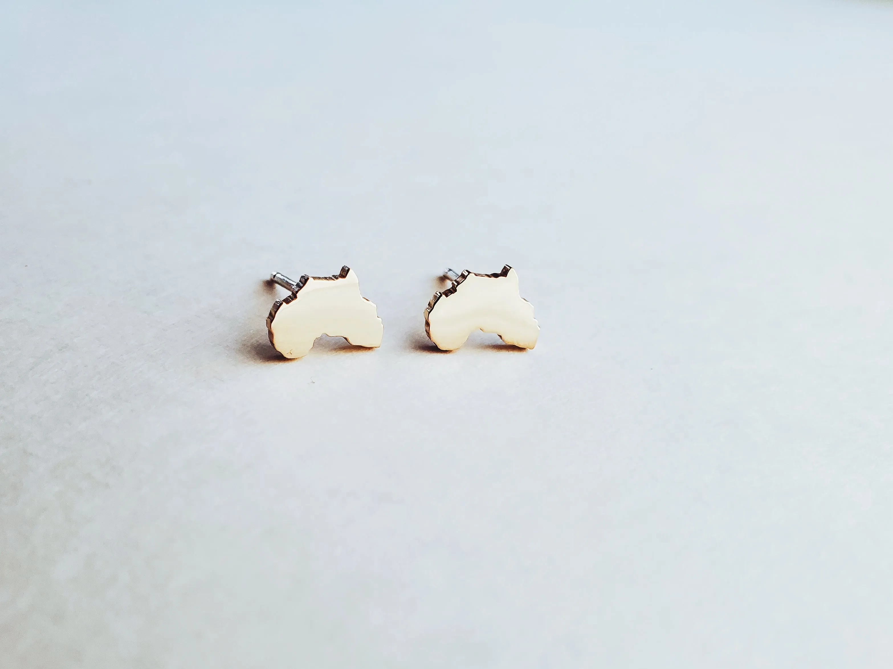 Little Africa Studs * in 14k by request, email for pricing*