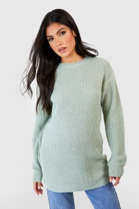 Maternity Crew Neck Sweater