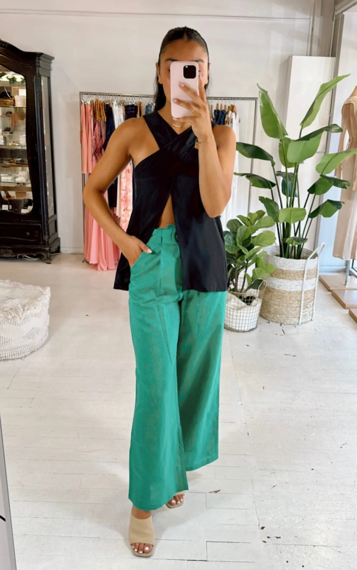 MINKPINK NALANI WIDE LEG PANT