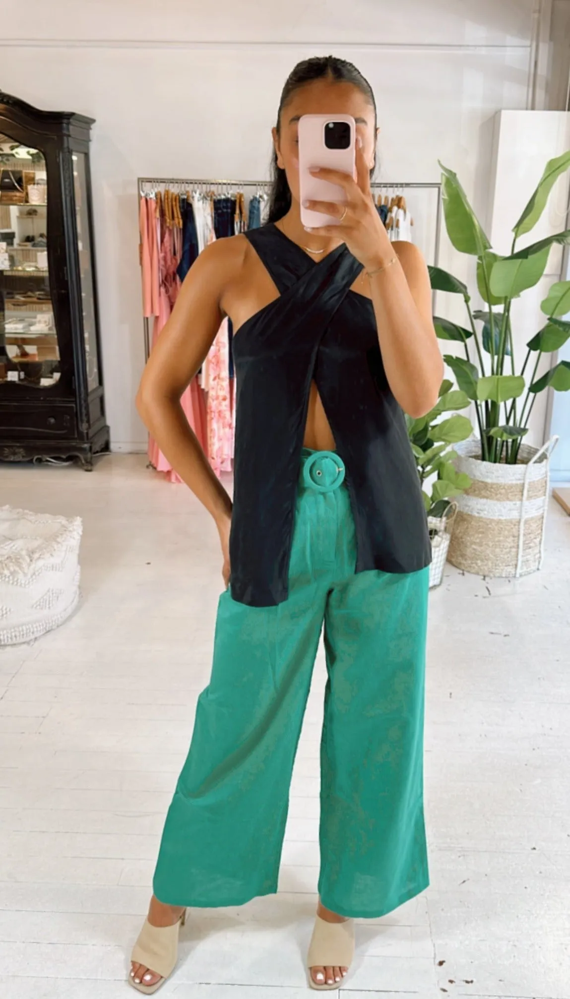 MINKPINK NALANI WIDE LEG PANT