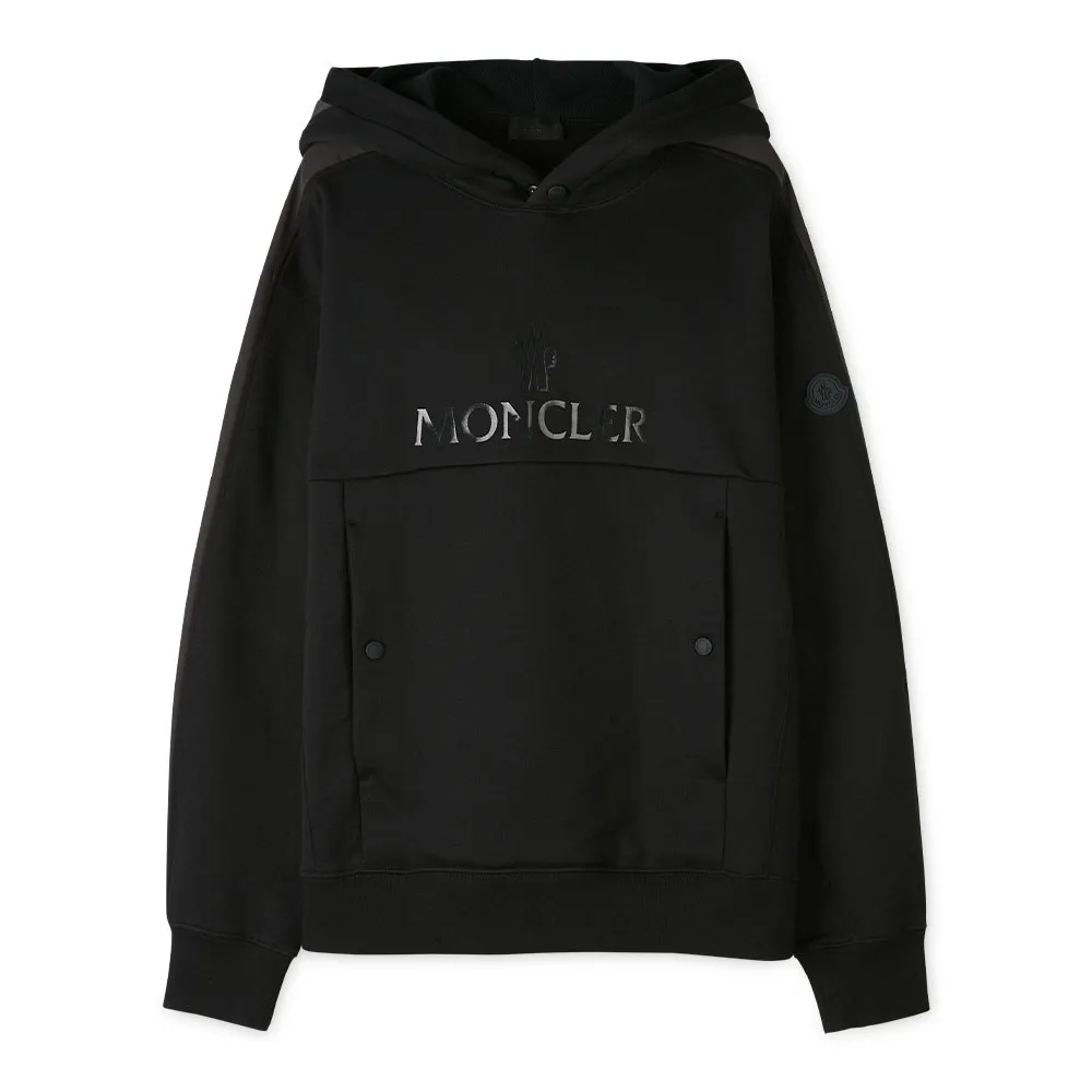 MONCLER  |Long Sleeves Cotton Logo FX Advantage / Exclusive Hoodies