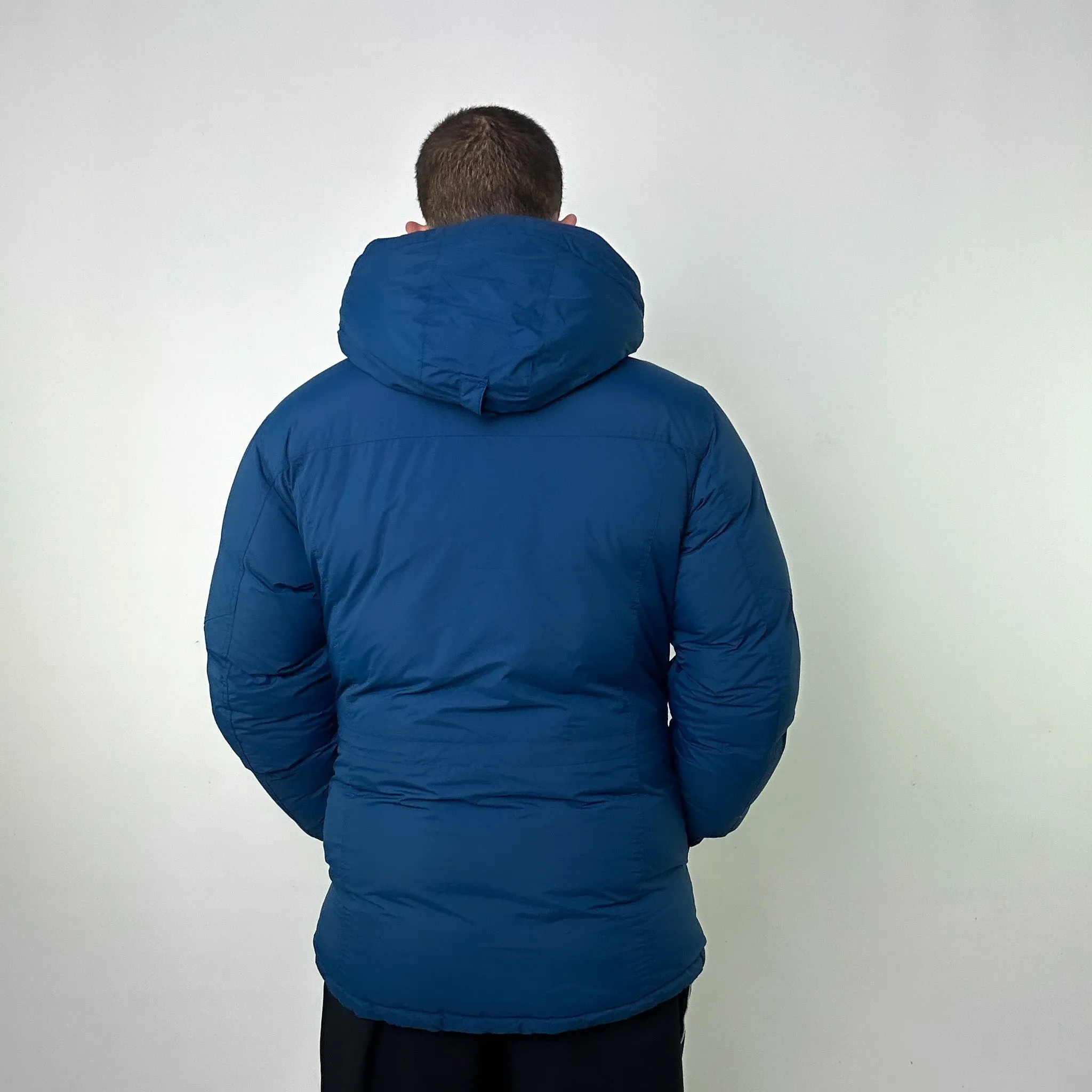 Navy Blue 90s Mont Bell Puffer Jacket Coat (L)