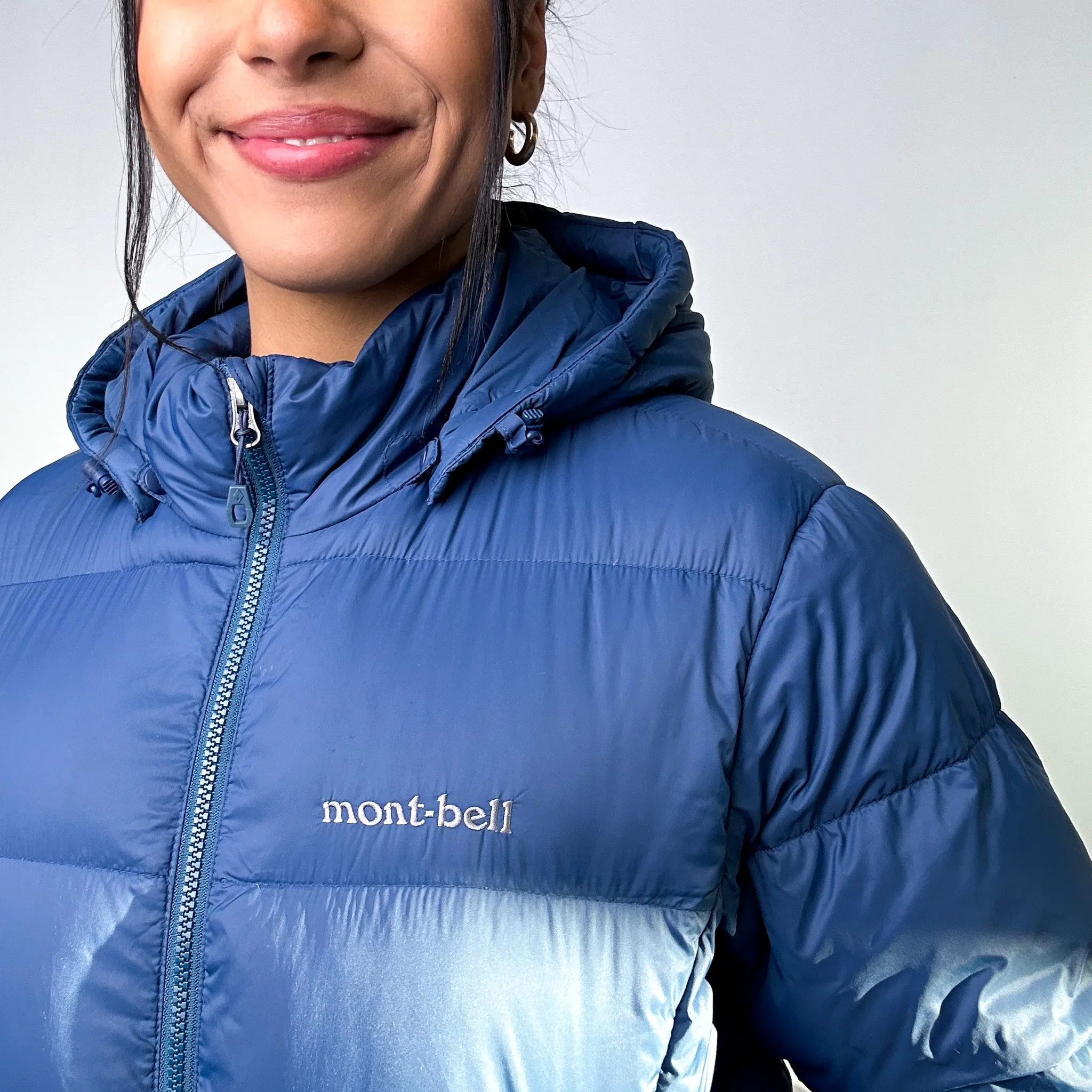 Navy Blue 90s Mont Bell Puffer Jacket Coat (S)