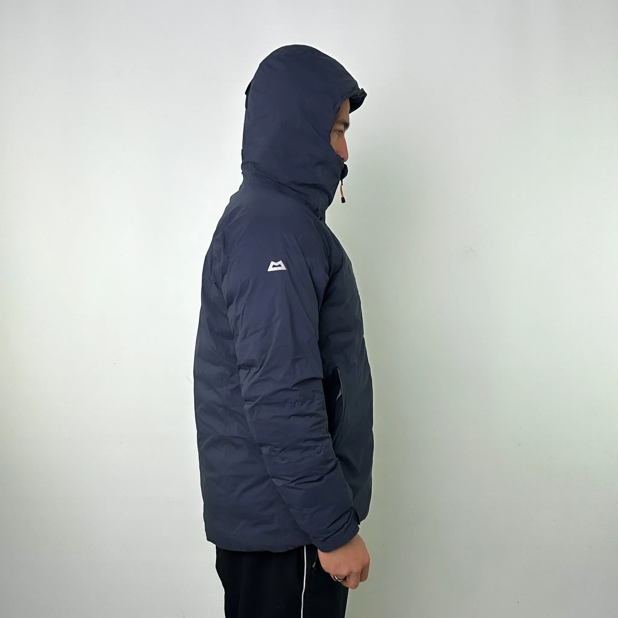 Navy Blue 90s Mountain Equipment Puffer Jacket Coat (XL)