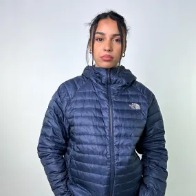 Navy Blue 90s The North Face Puffer Jacket Coat (L)