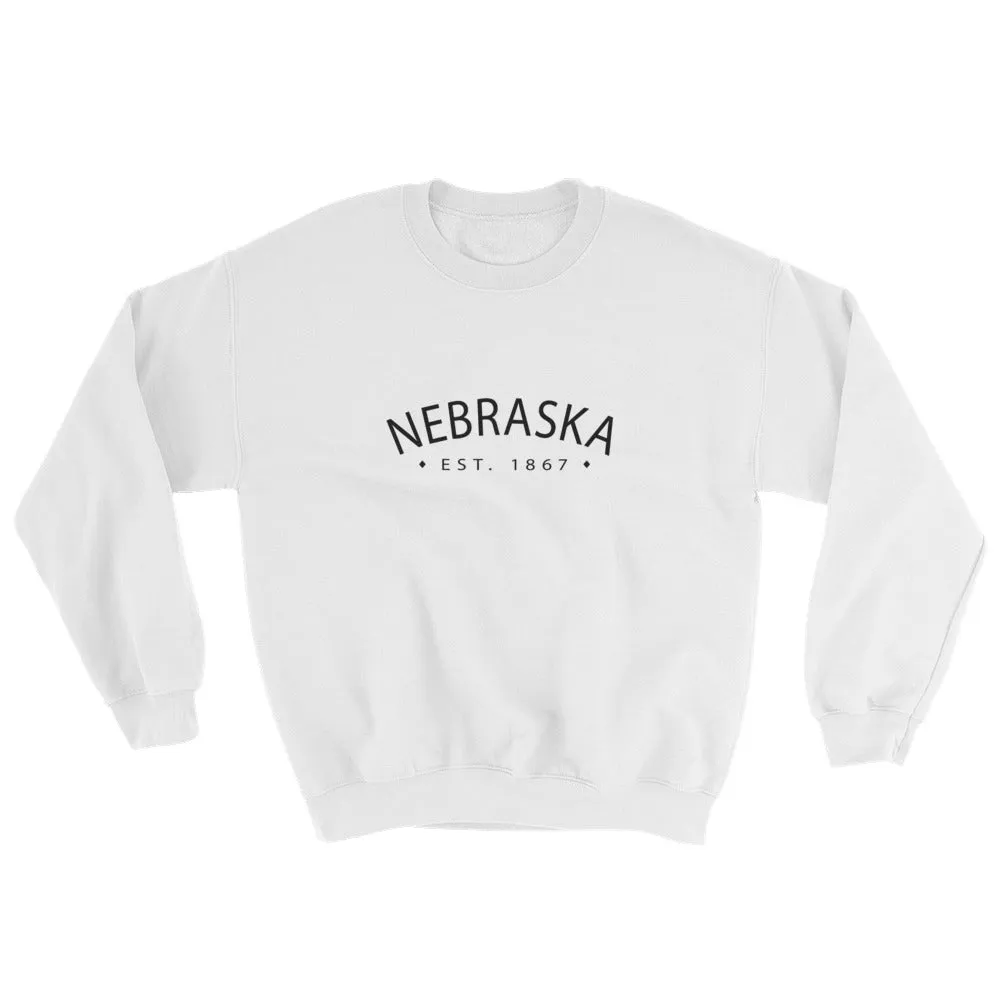 Nebraska - Crewneck Sweatshirt - Established