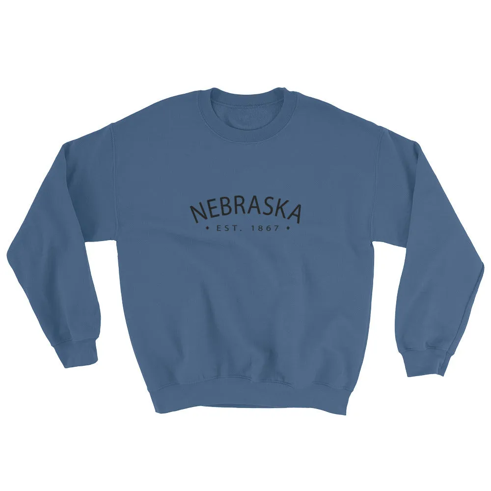 Nebraska - Crewneck Sweatshirt - Established