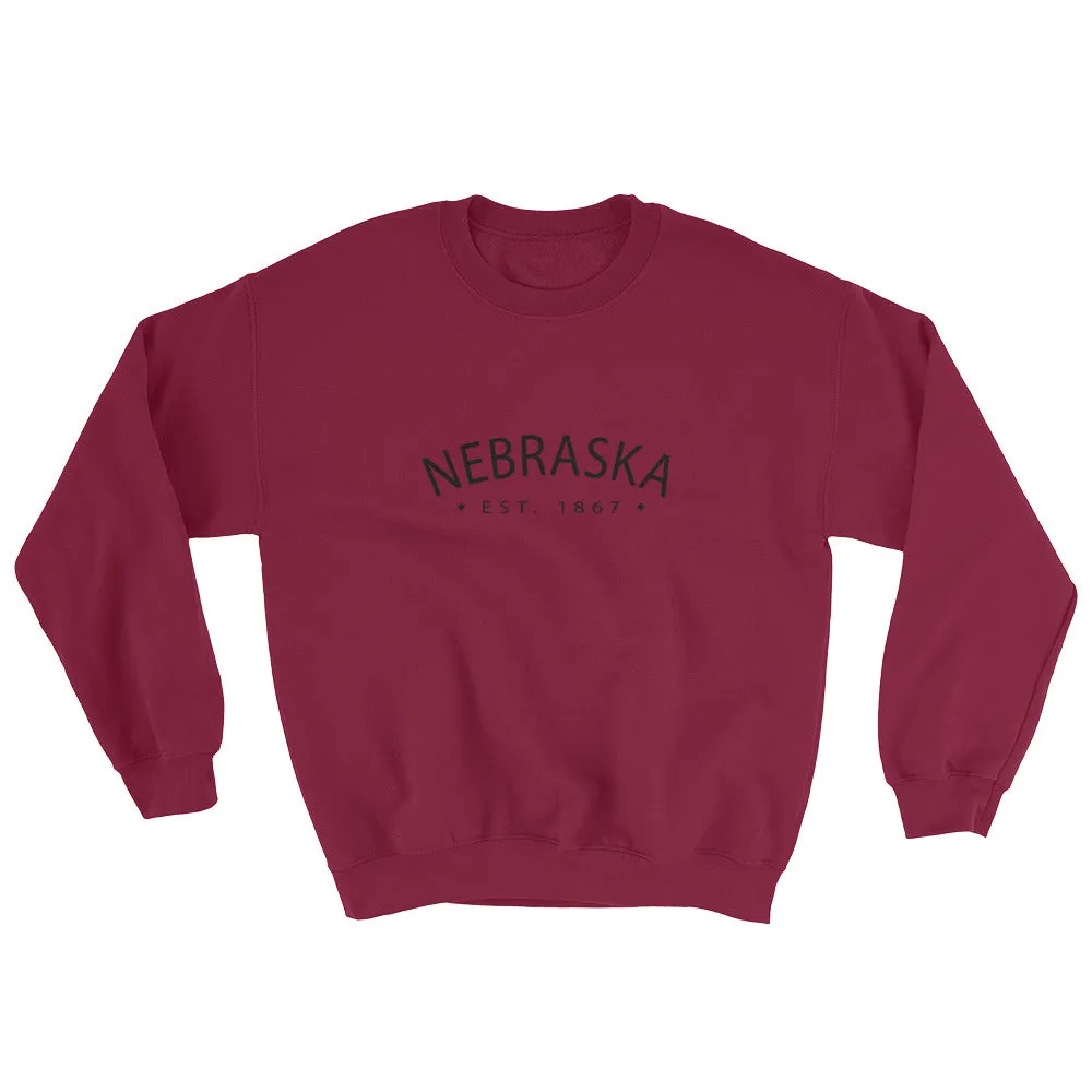 Nebraska - Crewneck Sweatshirt - Established