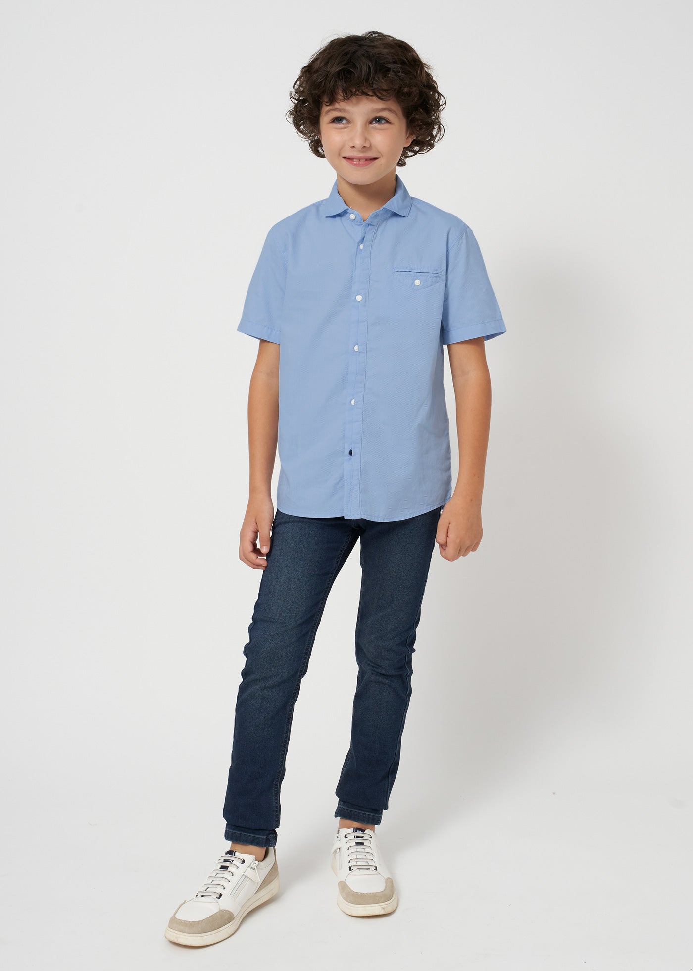 Nukutavake Boys Short Sleeve Dress Shirt_ 6116