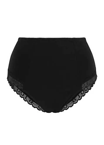 Oola Super Soft Cotton High Waist Support Knickers | Grattan