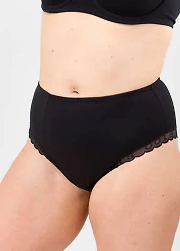 Oola Super Soft Cotton High Waist Support Knickers | Grattan