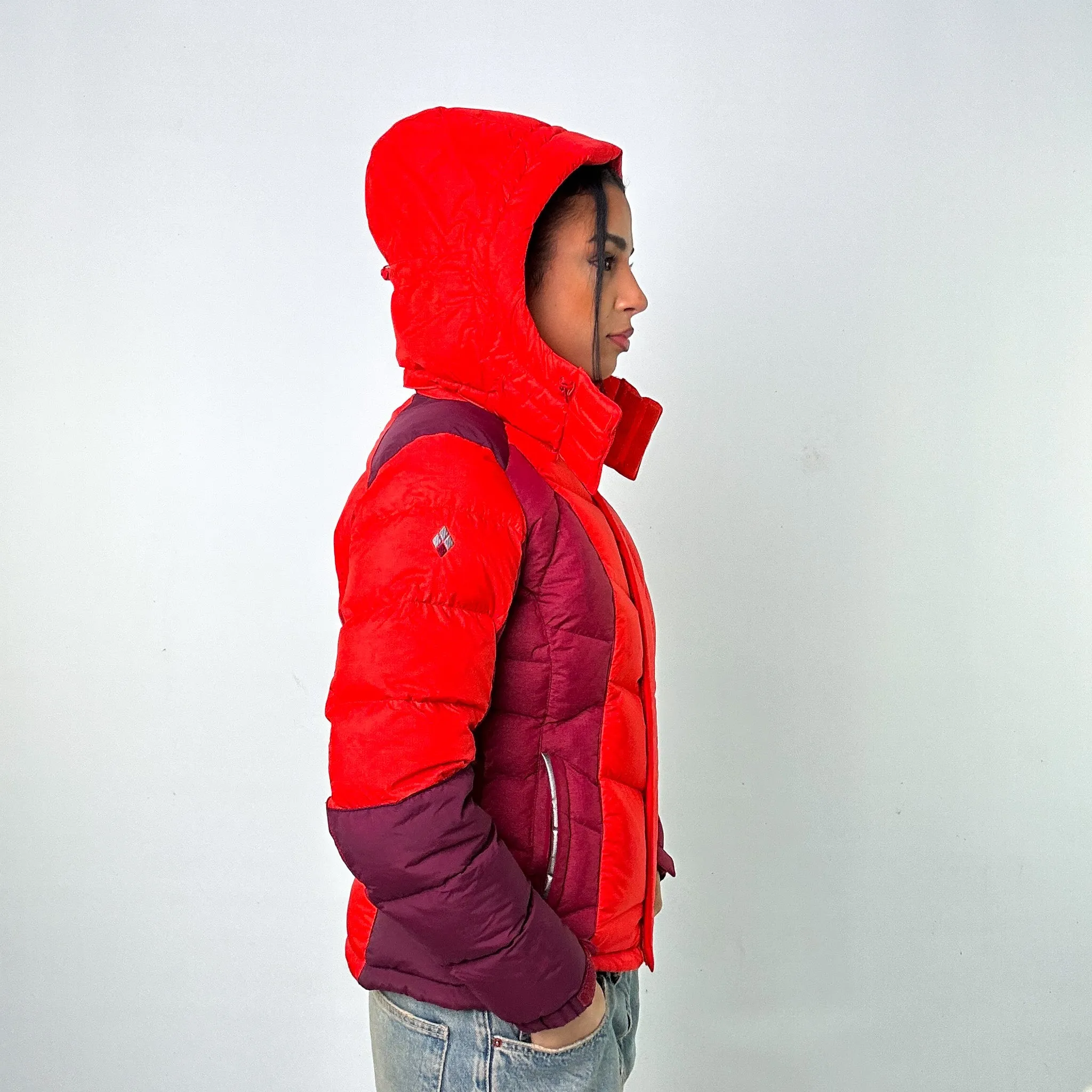 Orange y2ks Mont Bell Puffer Jacket Coat (L)