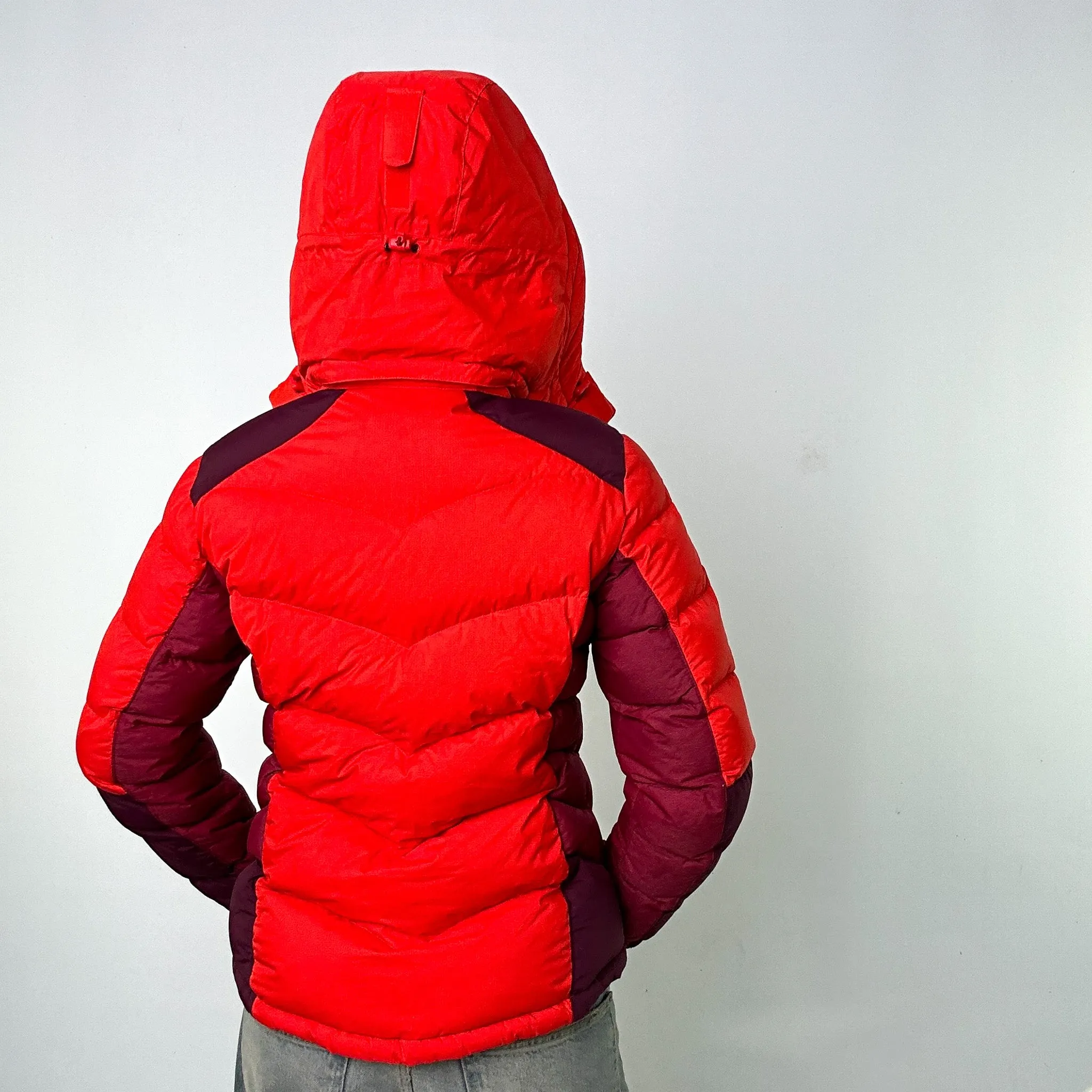 Orange y2ks Mont Bell Puffer Jacket Coat (L)