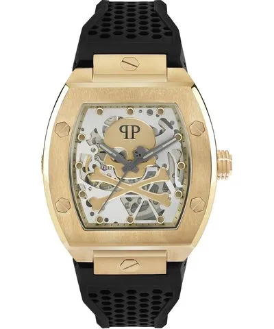 Philipp Plein HIGH-CONIC THE $KELETON (44mm) Grey Skeleton Watch