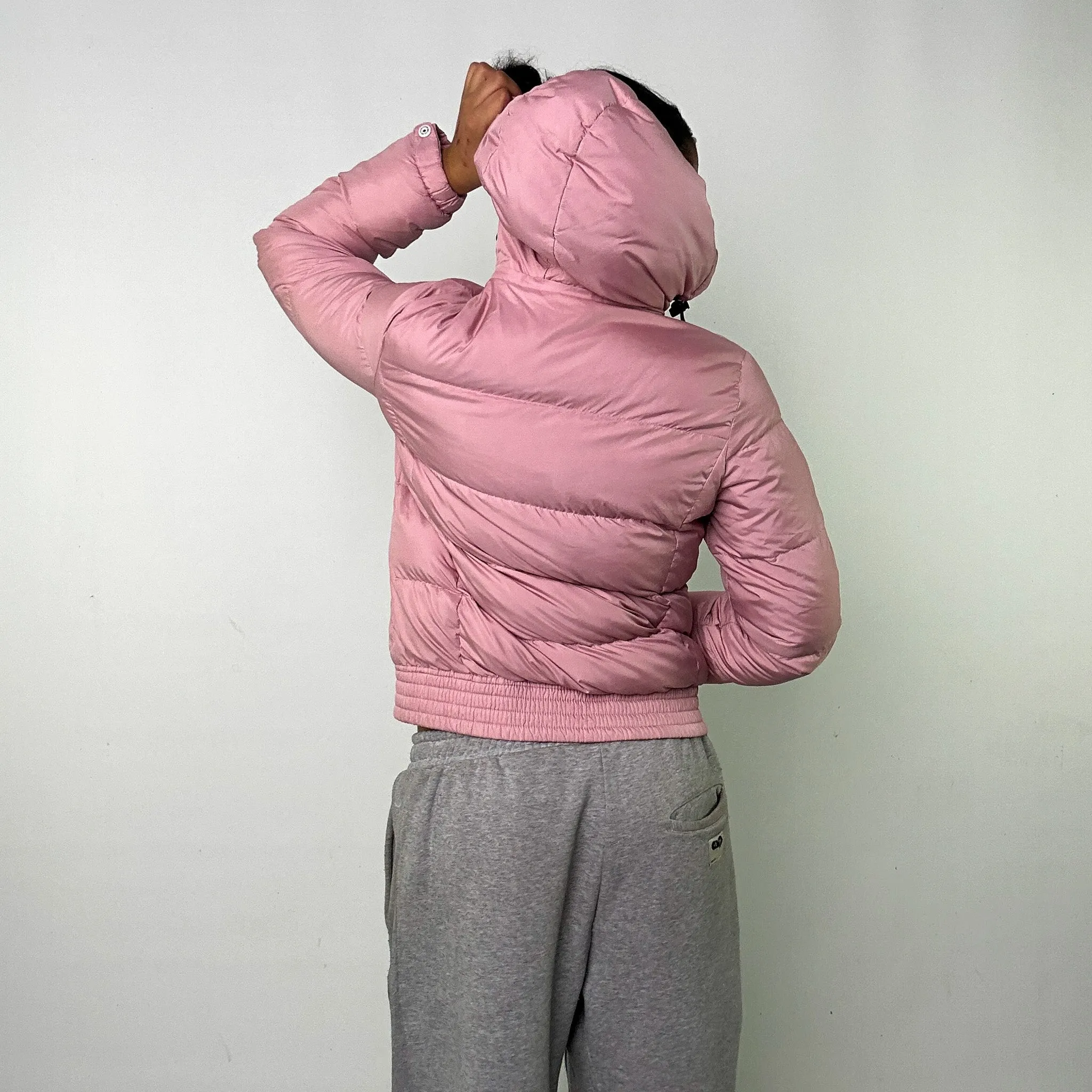 Pink 90s FUBU Puffer Jacket Coat (L)