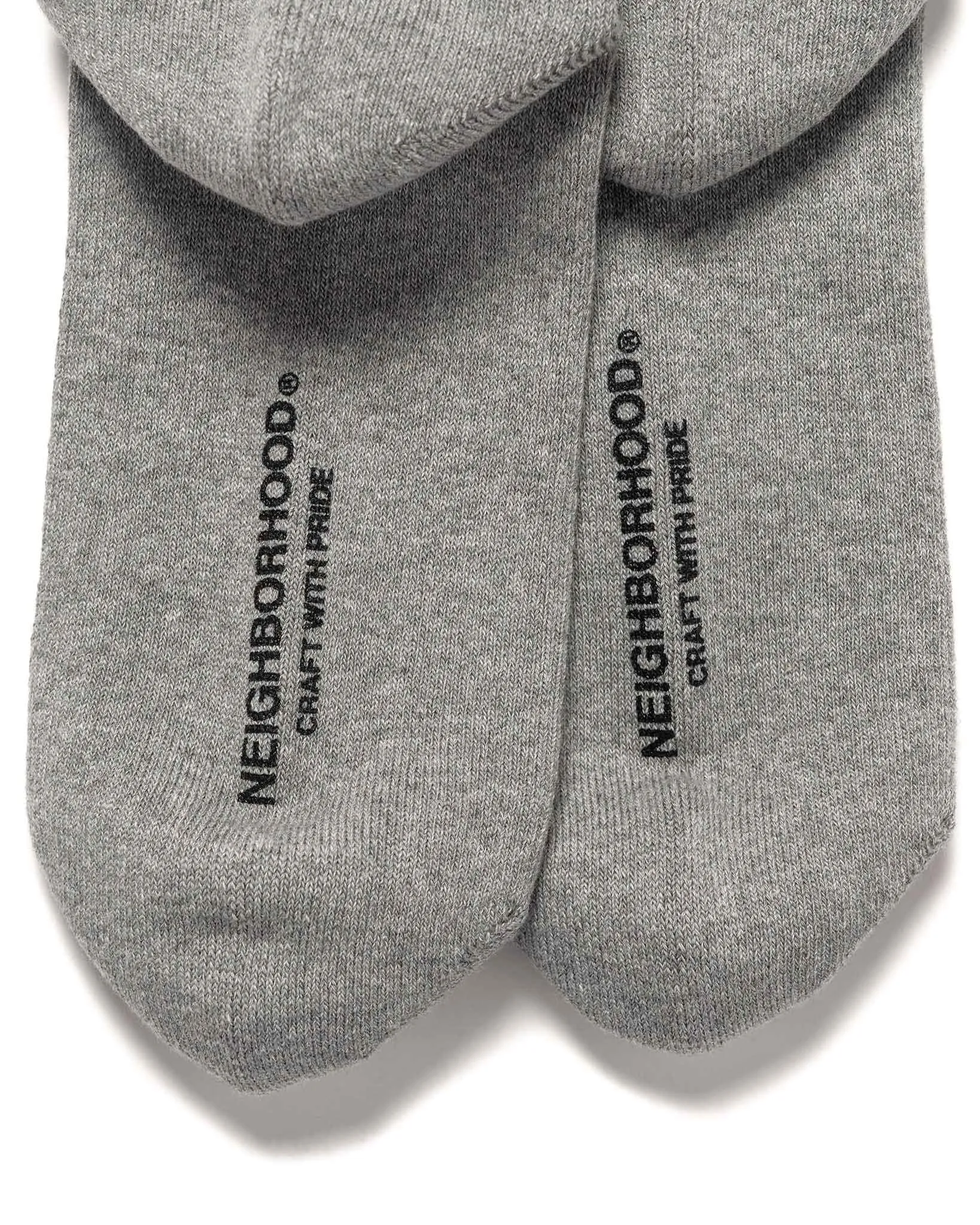 Plain Ankle Socks Gray