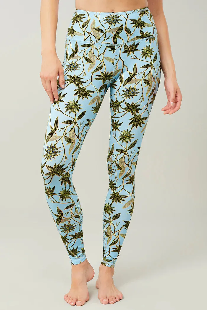 Printed Legging - Tropic Dahlia