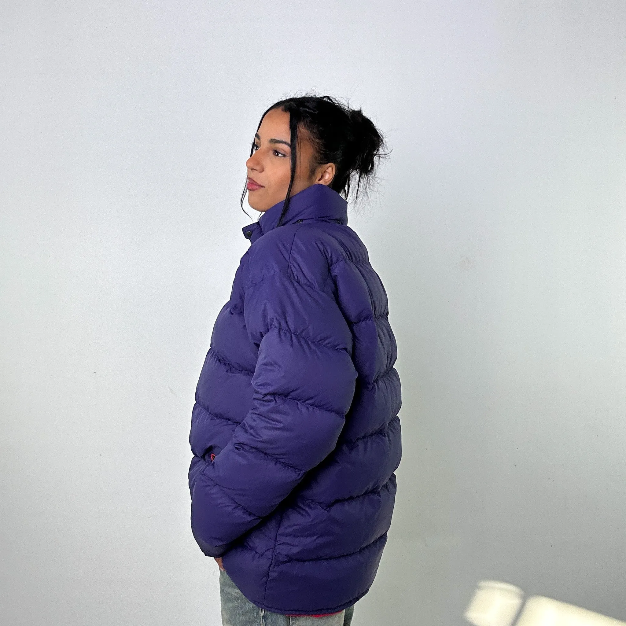 Purple 90s Rab Pertex Puffer Jacket Coat (XL)