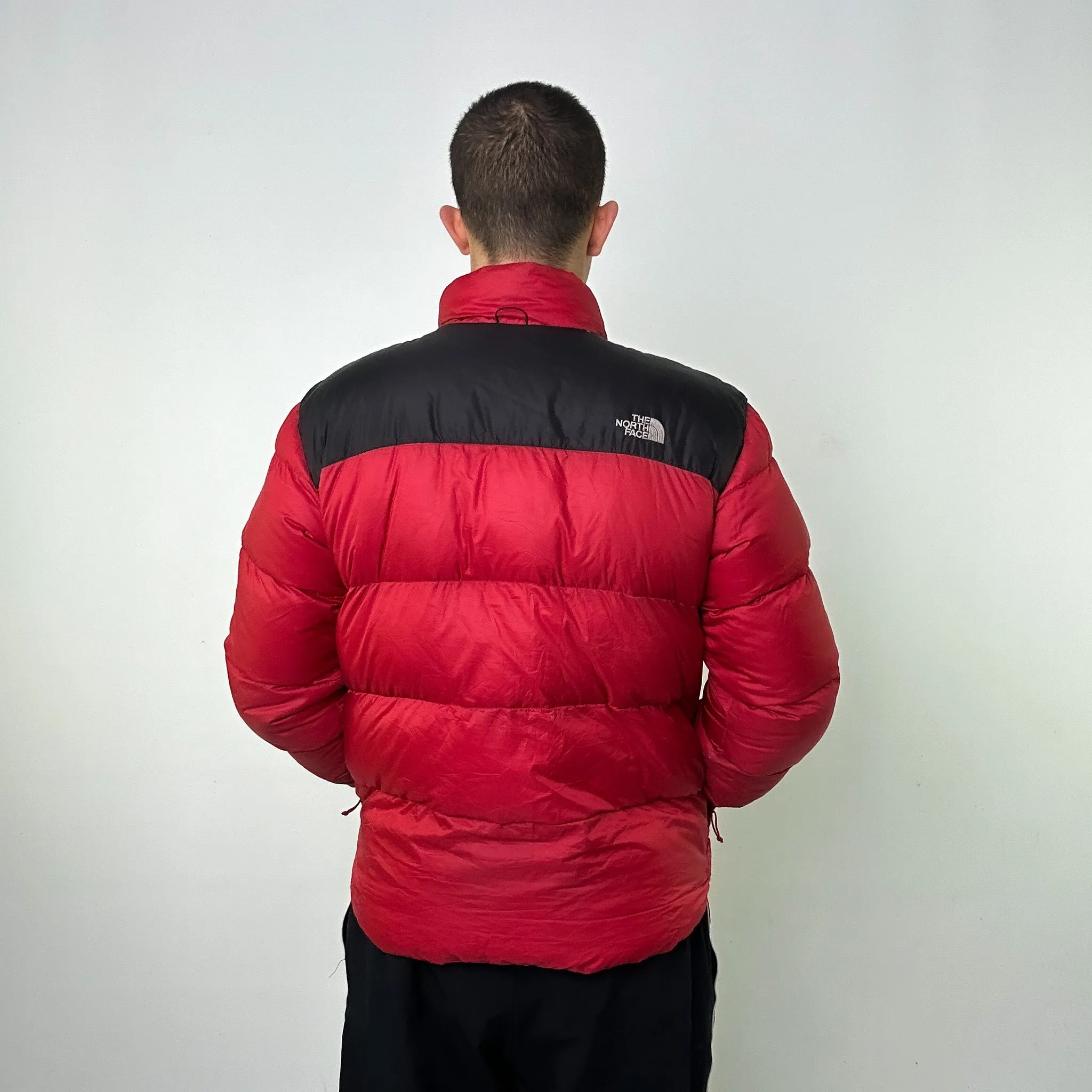 Red y2ks The North Face 700 Series Puffer Jacket Coat (XL)