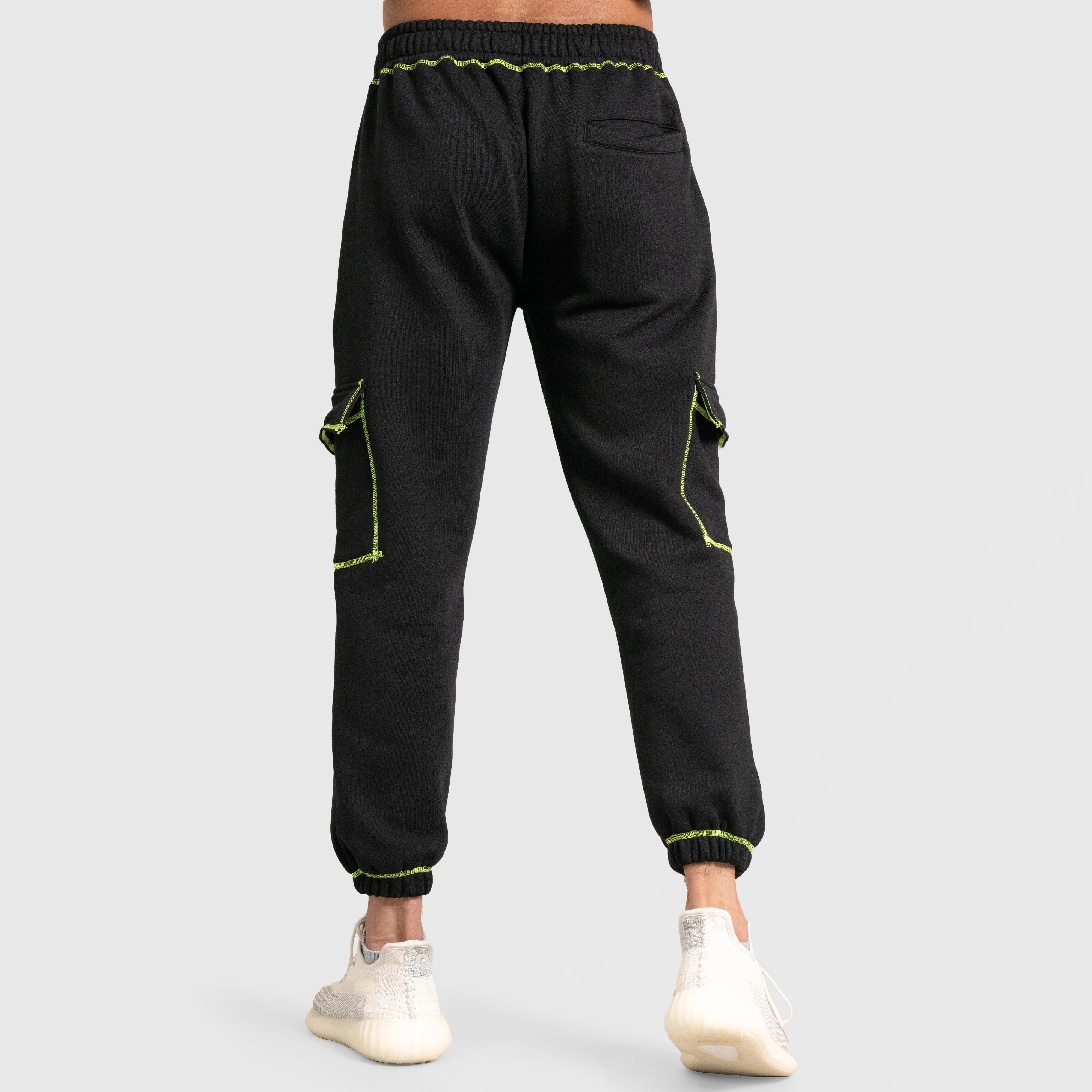 Rew Joggers (Black-Green)