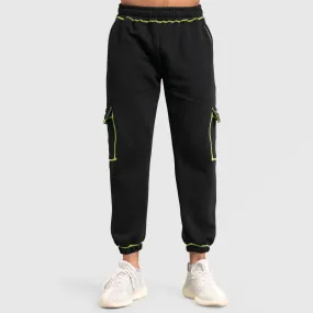 Rew Joggers (Black-Green)