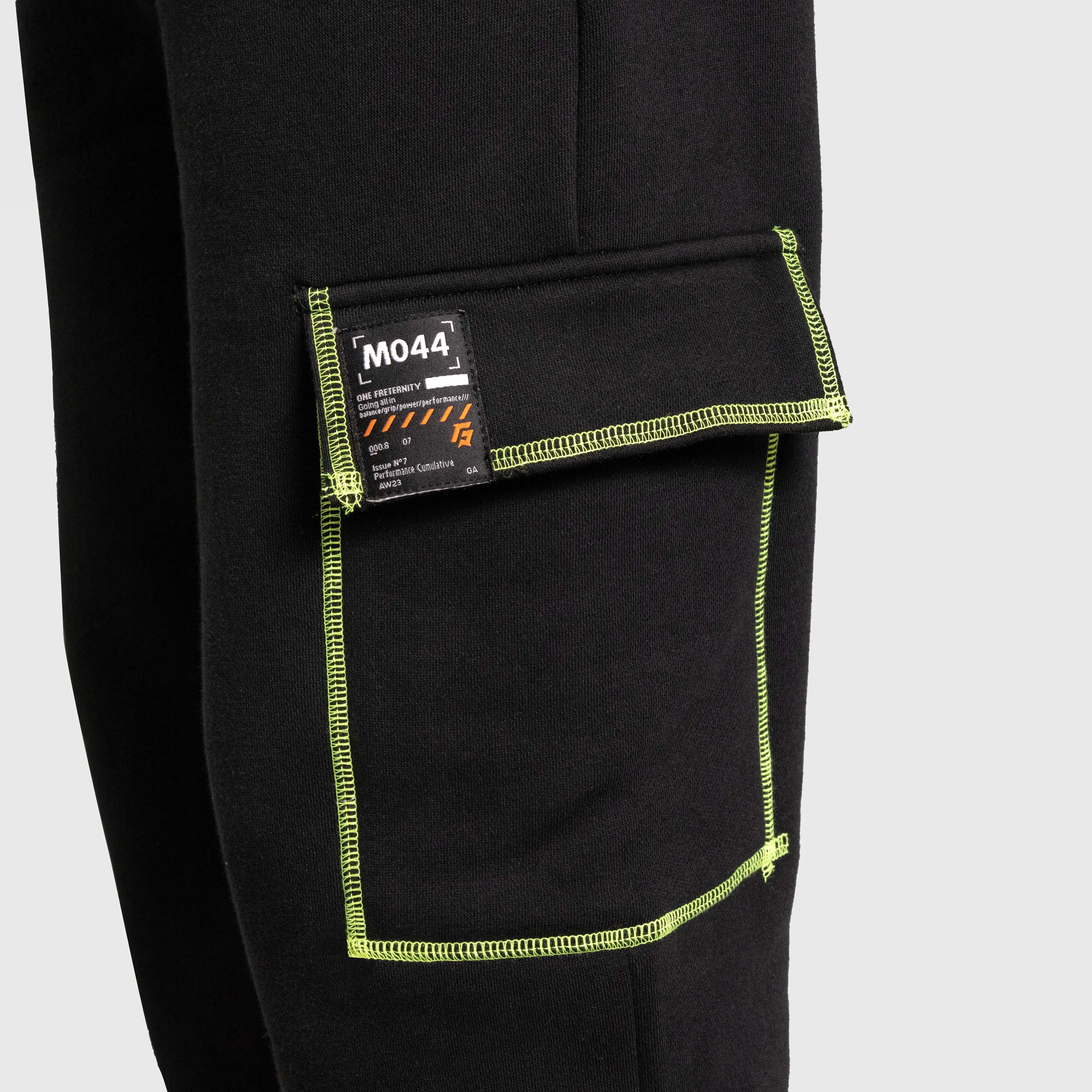 Rew Joggers (Black-Green)