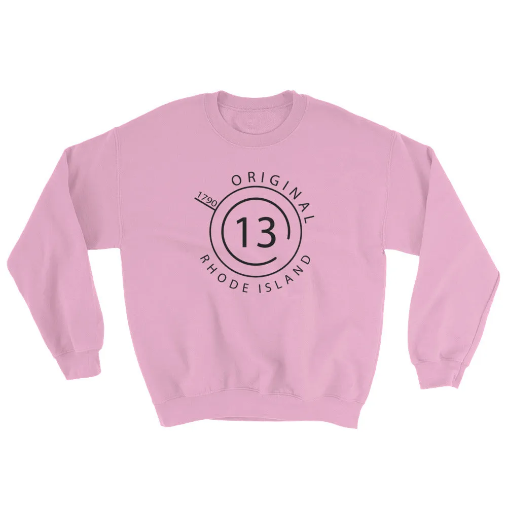 Rhode Island - Crewneck Sweatshirt - Original 13