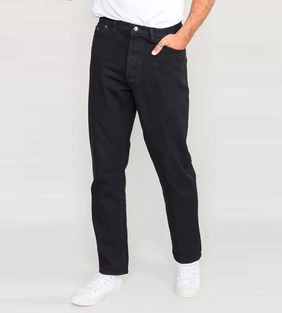 Rockford Tall Mens Black Comfort Fit Jeans (COMFORT BLACK)