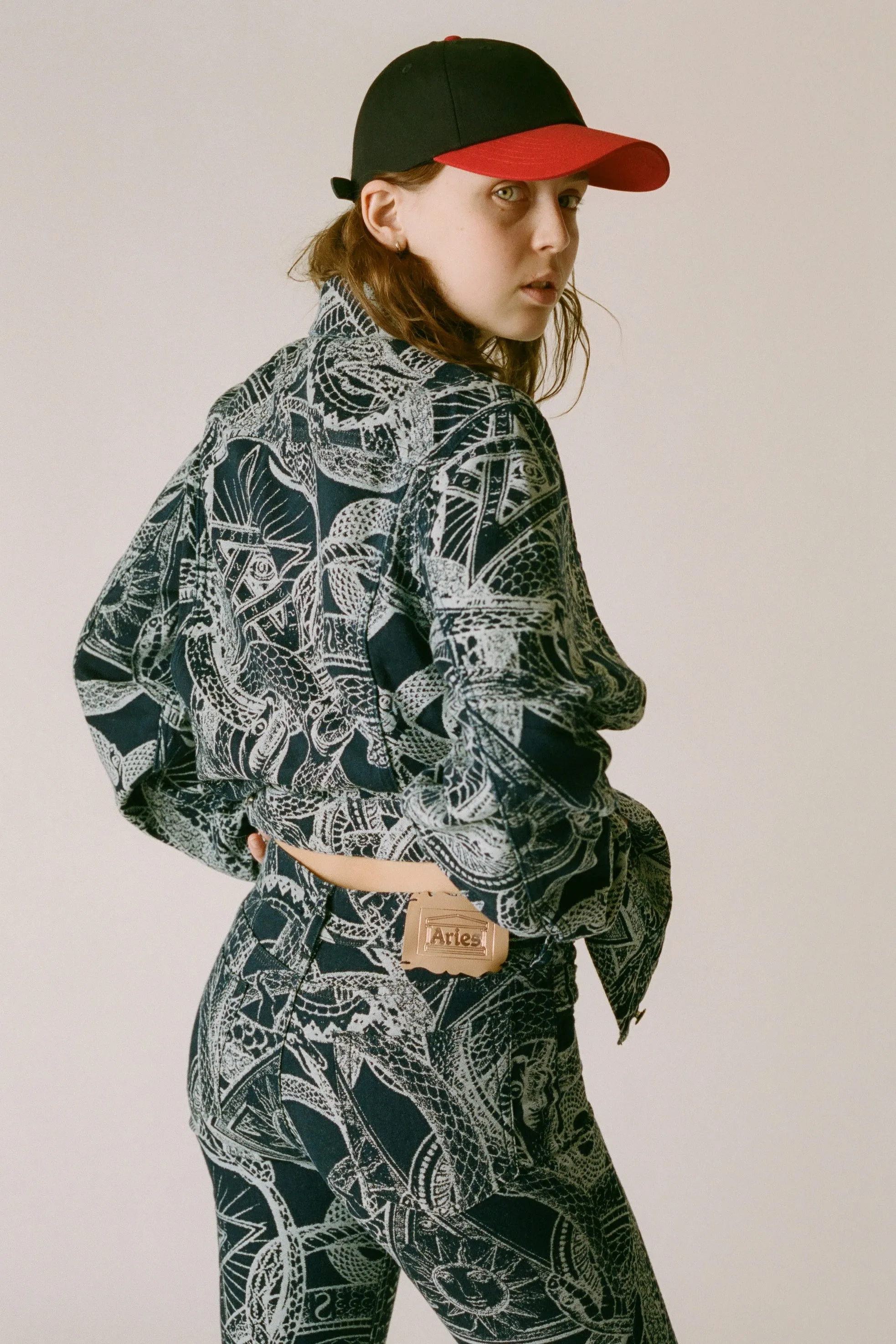 Snake Jacquard Milou Jean