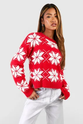 Soft Knit Fairisle Chirtsmas Sweater