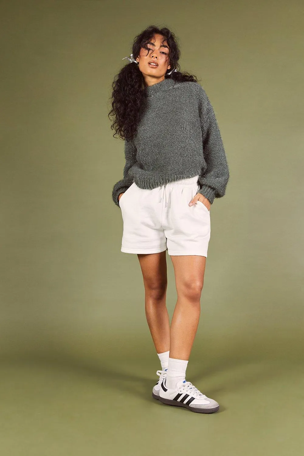 Soft Knit High Neck Sweater