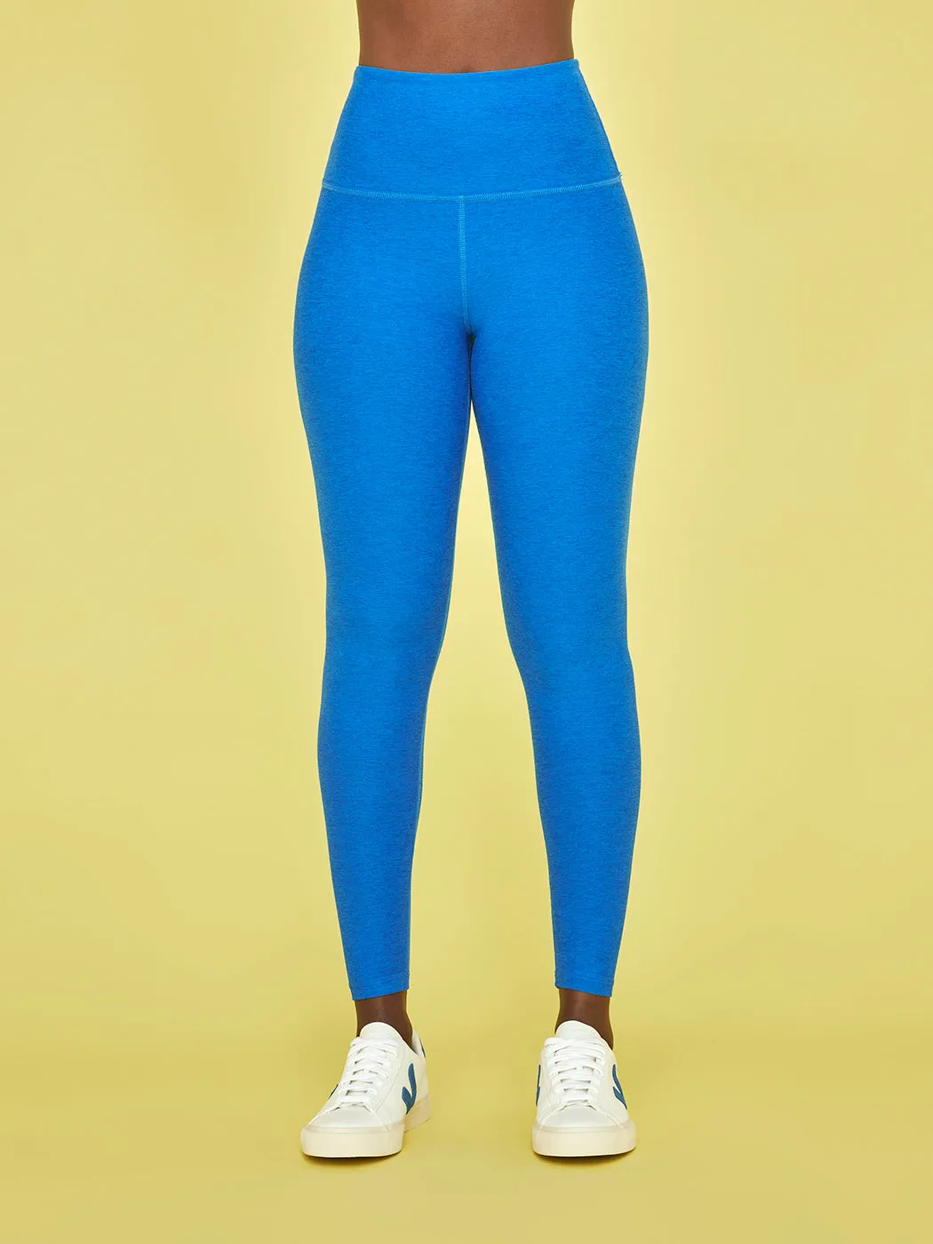 Spacedye Caught in the Midi High Waisted Legging - Wayfinder Blue-Wave