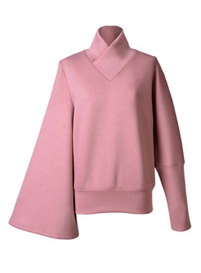 Stand Collar Loose Pullover