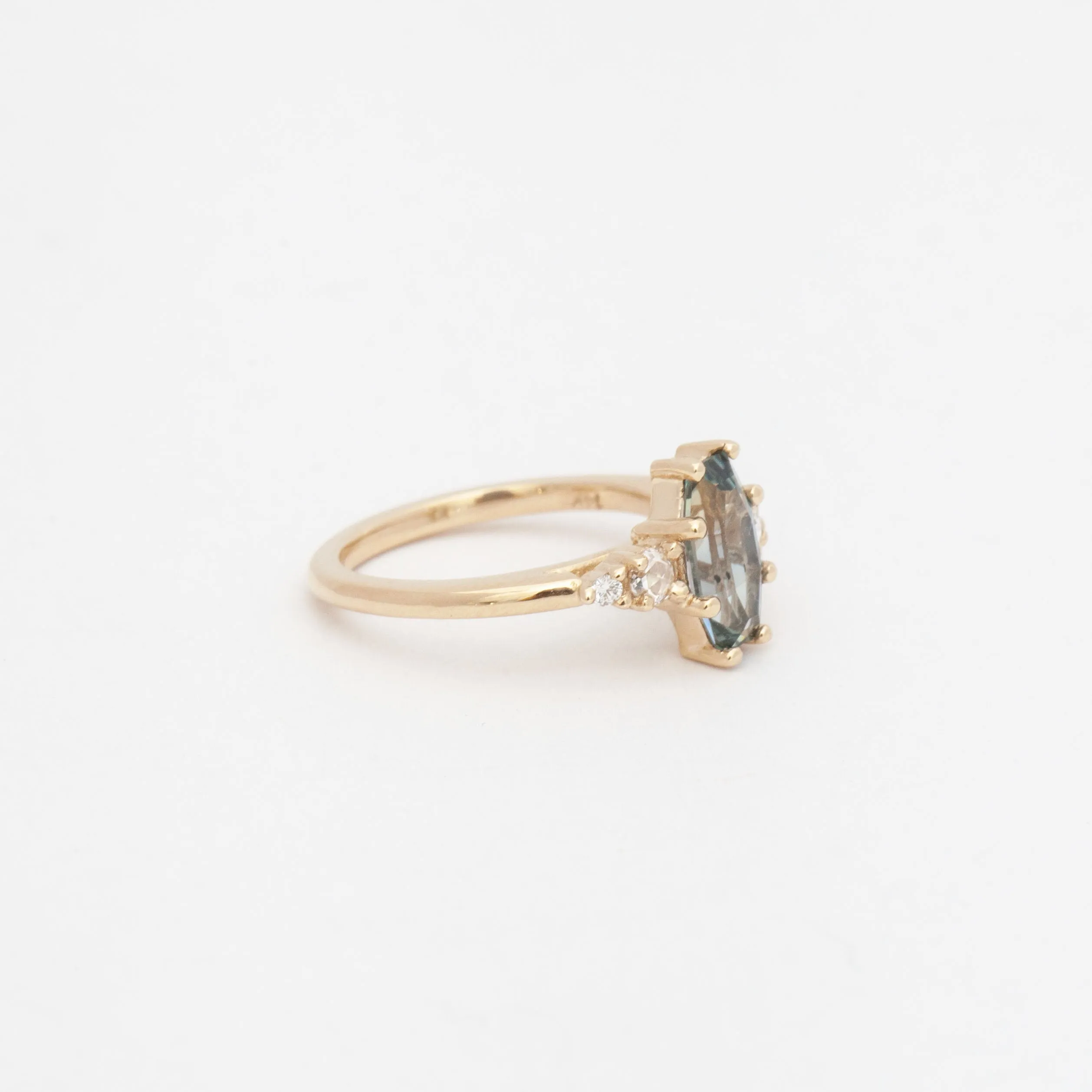 Sydney Parti-Sapphire Ring