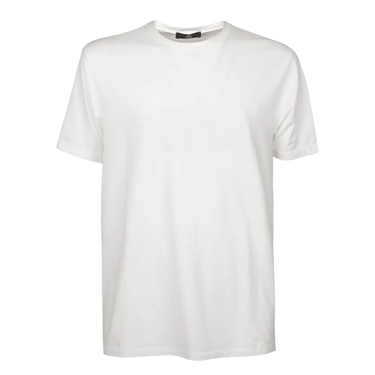 T-SHIRT GIROCOLLO Uomo Bianco