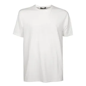 T-SHIRT GIROCOLLO Uomo Bianco