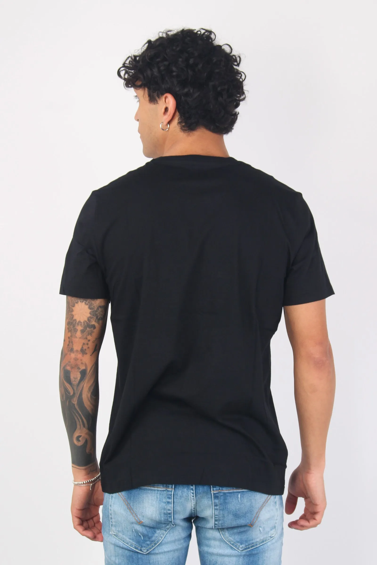 T-shirt Underwear Logo Black