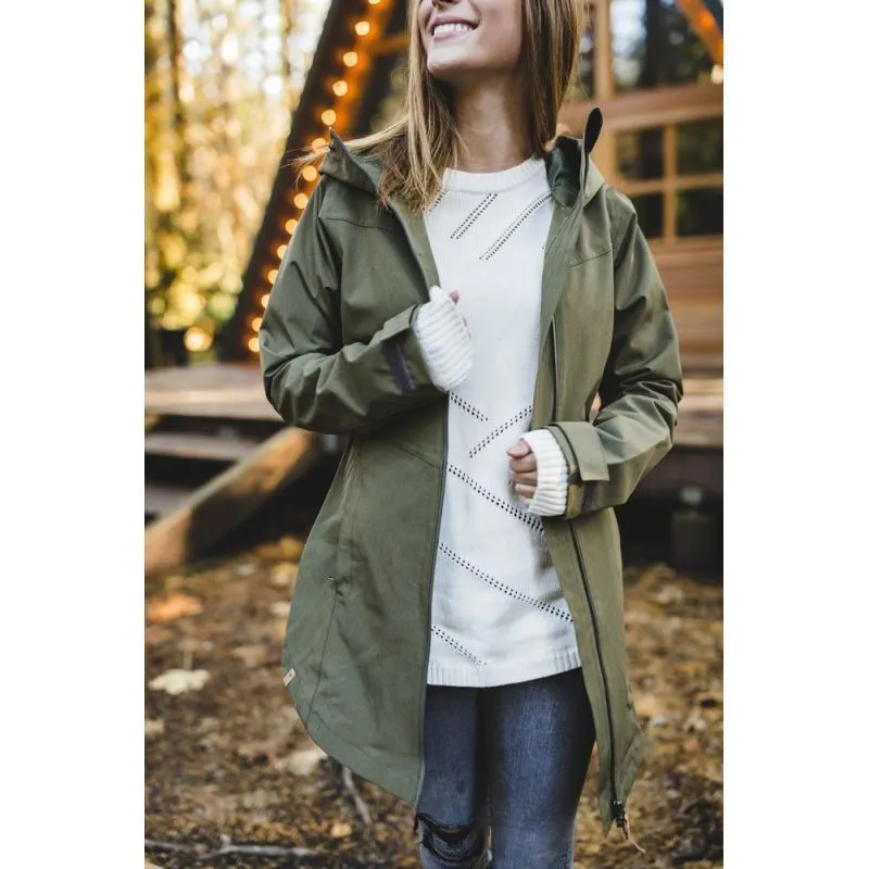 Tentree  Destination Rain Jacket - Parka - Donna