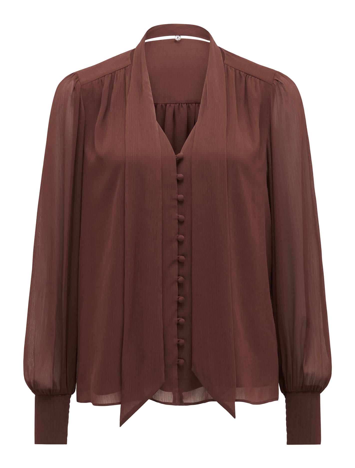 Teresa Neck Tie Blouse