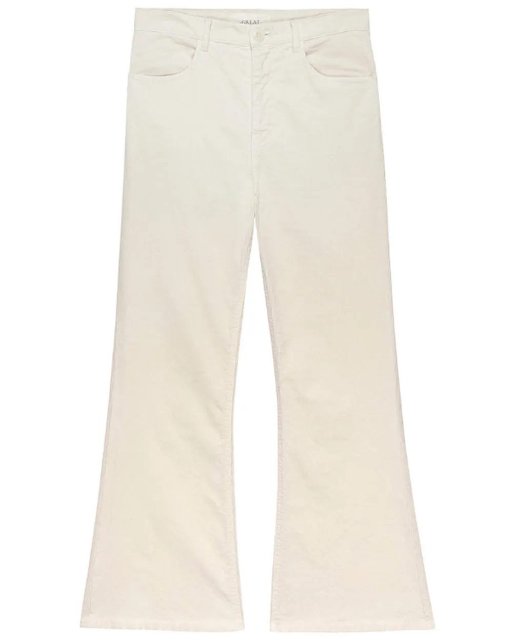 The Kick Boot Pant in Cream