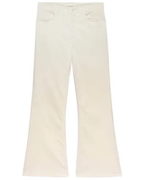 The Kick Boot Pant in Cream